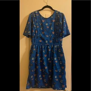 Modcloth telephone Dress with pockets!